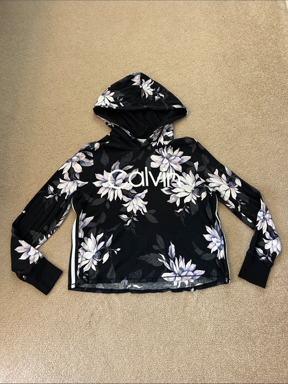 Calvin Klein performance long sleeve hooded top
